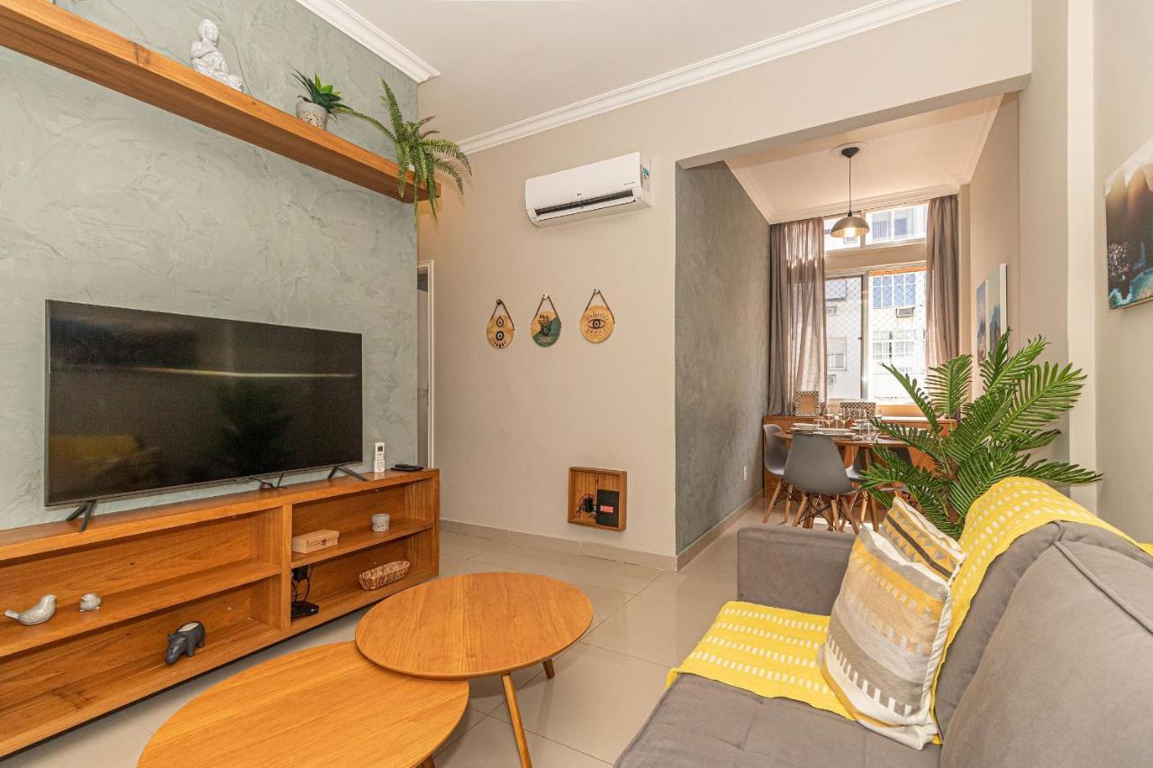 Rj01 Loft 200M Da Praia Posto 8 Arpoador Рио де Жанейро Екстериор снимка